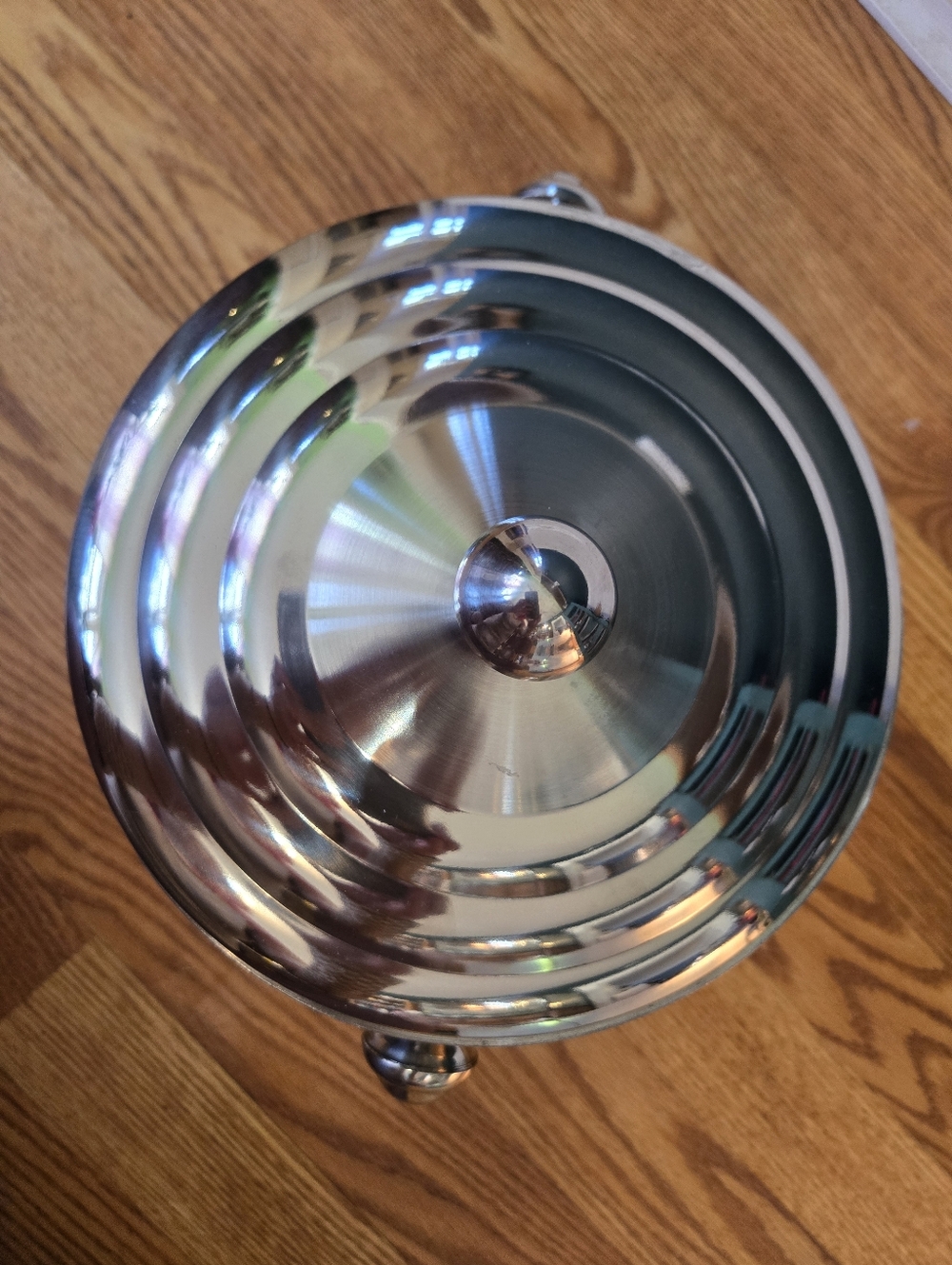 Lenox Stainless Steel Ice Bucket - Silver Finish - Picture 2 of 4